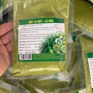 Bột lá nếp- lá dứa｜タコの木の葉の粉