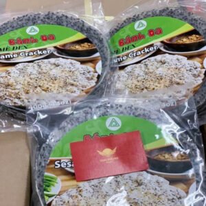 Bánh đa mè đen｜黒ゴマ クラッカー