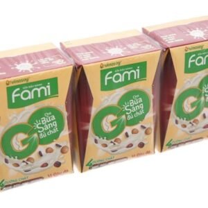 sữa Fami nếp cẩm đậu đỏ ｜もち黒米、あずき豆乳