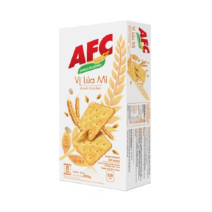 Bánh cracker dinh dưỡng AFC lúa mì 200g