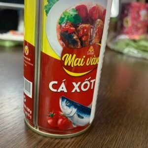 Cá xốt cà mai vàng (cá hộp)｜あじのトマトソース清け