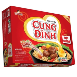 Mỳ CUNG ĐÌNH BÒ HẦM｜ビーフシッチュー風味 麺