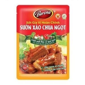 Xốt sườn xào chua ngọt Barona｜甘酸っぱいスペアリブソース